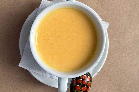 Суп пюре из тыквы