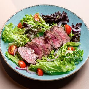 Тальята из телятины с овощами