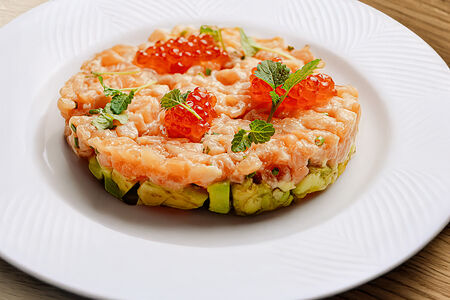 Тартар из лосося