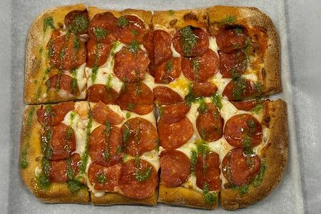 Римская пицца Пеперони