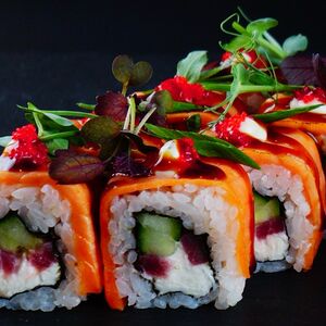 Vip с лососем