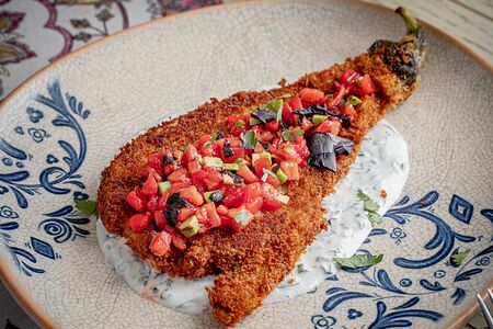 Шницель из баклажана