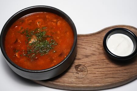 Мясная солянка