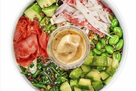 Поке с крабом