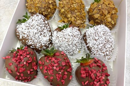 Клубника в шоколаде 