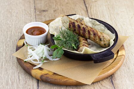 Люля-кебаб из индейки