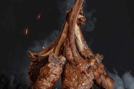 Шашлык из каре ягненка
