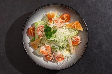 Цезарь с креветками