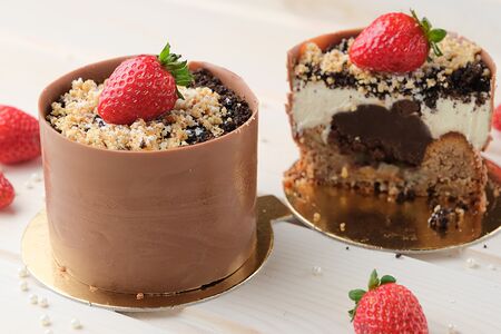 Брауни с бананом