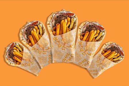 5 Гиросов с бифтеки