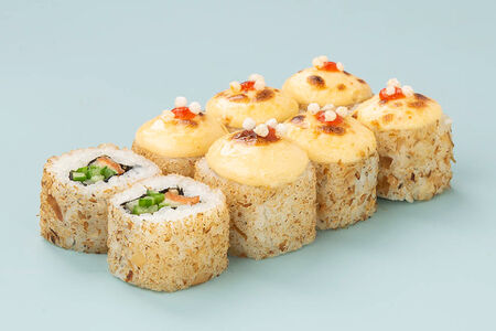 Ролл Запечённый с лососем