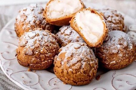 Пирожное Шу ваниль