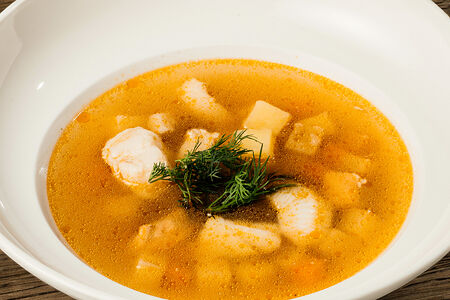 Уха с самогоном