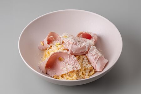 Паста с мортаделлой