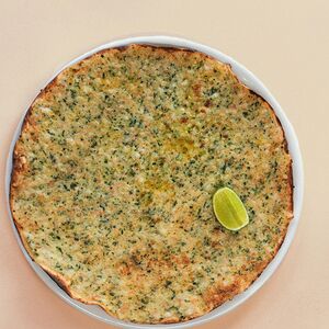 Լահմաջո ծովախեցգետնով և լայմով