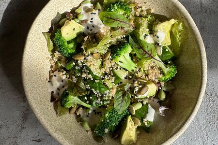 Зеленый салат