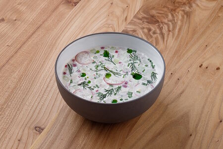 Окрошка с индейкой