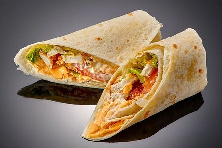 Ролл Цезарь с хрустящим цыпленком