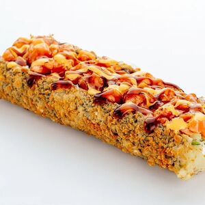 Ролл-дог с лососем