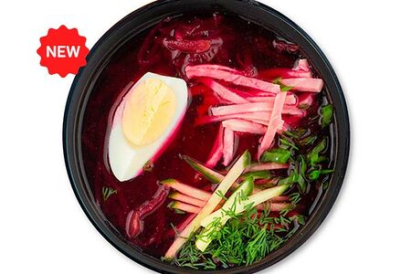 Борщ холодный