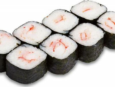 Мини-роллы с креветкой