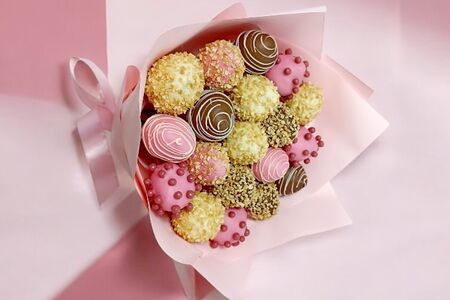 Букет из клубники в шоколаде Crispy