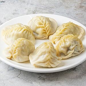 Манты с мясом и картофелем