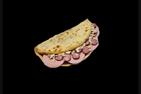 Пицца Колбасное трио BBQ