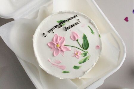 Бенто-торт С праздником весны