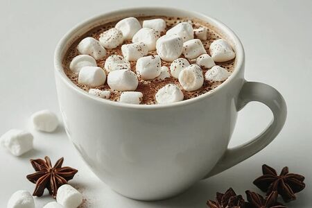 Какао с маршмеллоу 
