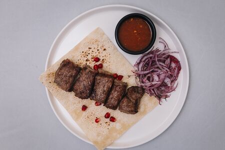 Шашлык из говядины