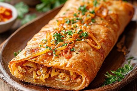 Пирожок с капустой