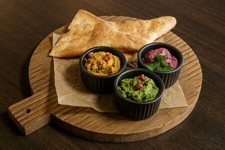 Сет из пхали (шпинат, свекла, морковь)