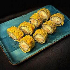 Маки жареный с креветкой 