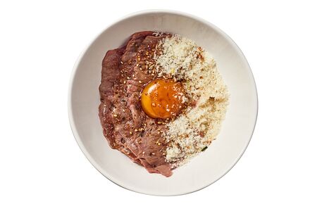 Удон мисо-карбонара