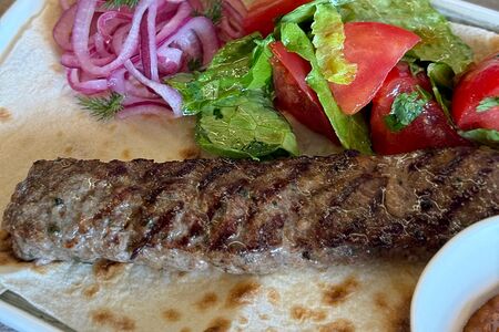 Люля-кебаб из мраморной говядины