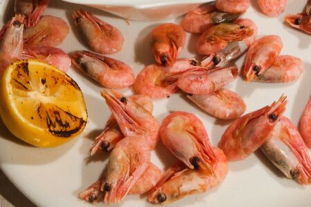 Креветки пивные отварные 