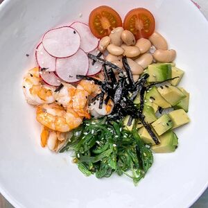 Поке с креветками