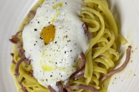 Паста с копченой уткой