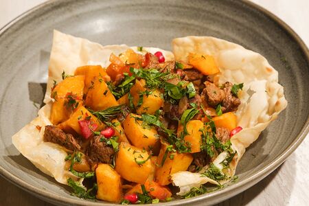 Жаркое по-домашнему из баранины