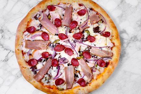 Пицца мясное ассорти 31см