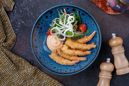 Креветки Темпура