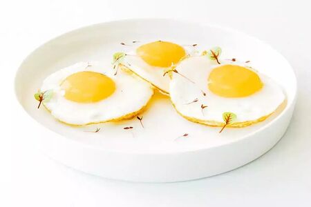 Яичница глазунья из 3-х яиц