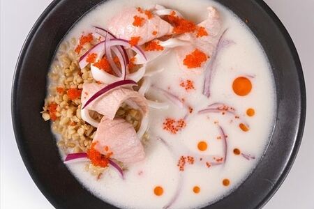 Суп сливочный с морепродуктами