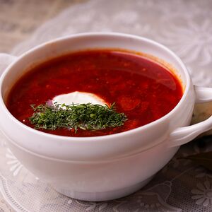 Борщ с говядиной