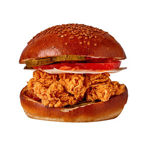 Бургер с курицей дуэт