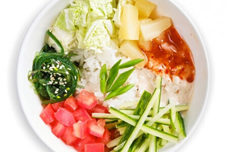 Поке овощной