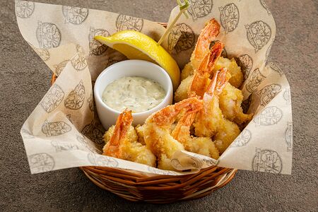 Тигровые креветки фри