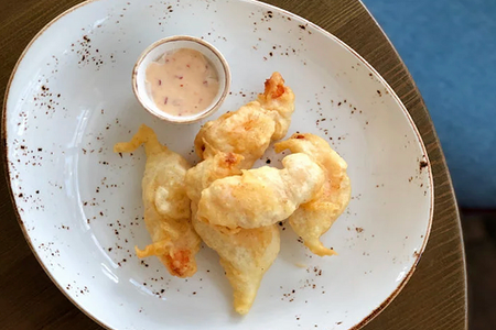 Креветки темпура