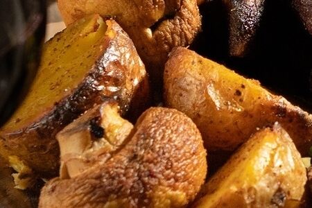 Картофель скавказскими специями